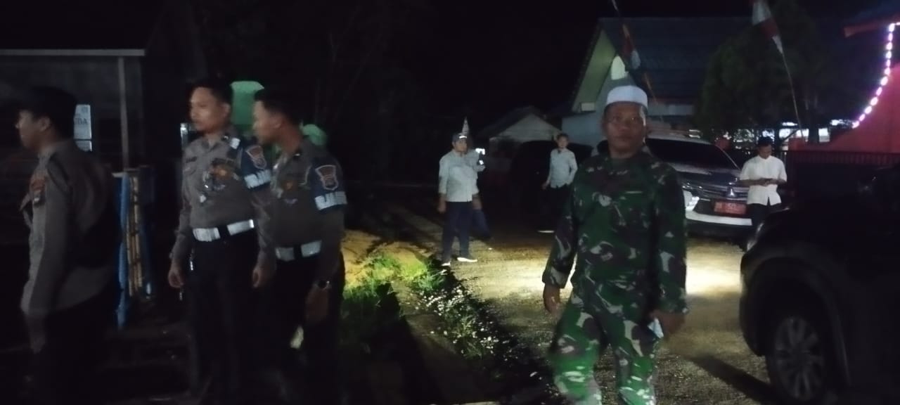 Koramil 1008-02 Laksanakan Pengamanan Penutupan MTQ Nasional ke-50 di Tabalon