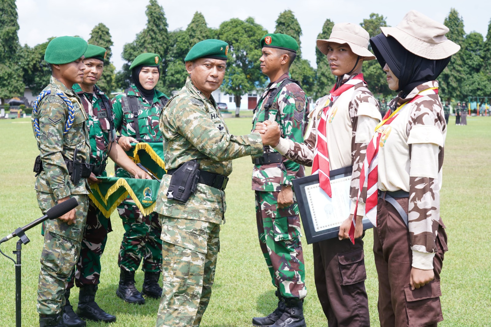 Persami KKRI Kodim 0808 Blitar Resmi Ditutup Oleh Danrindam V/Brawijaya