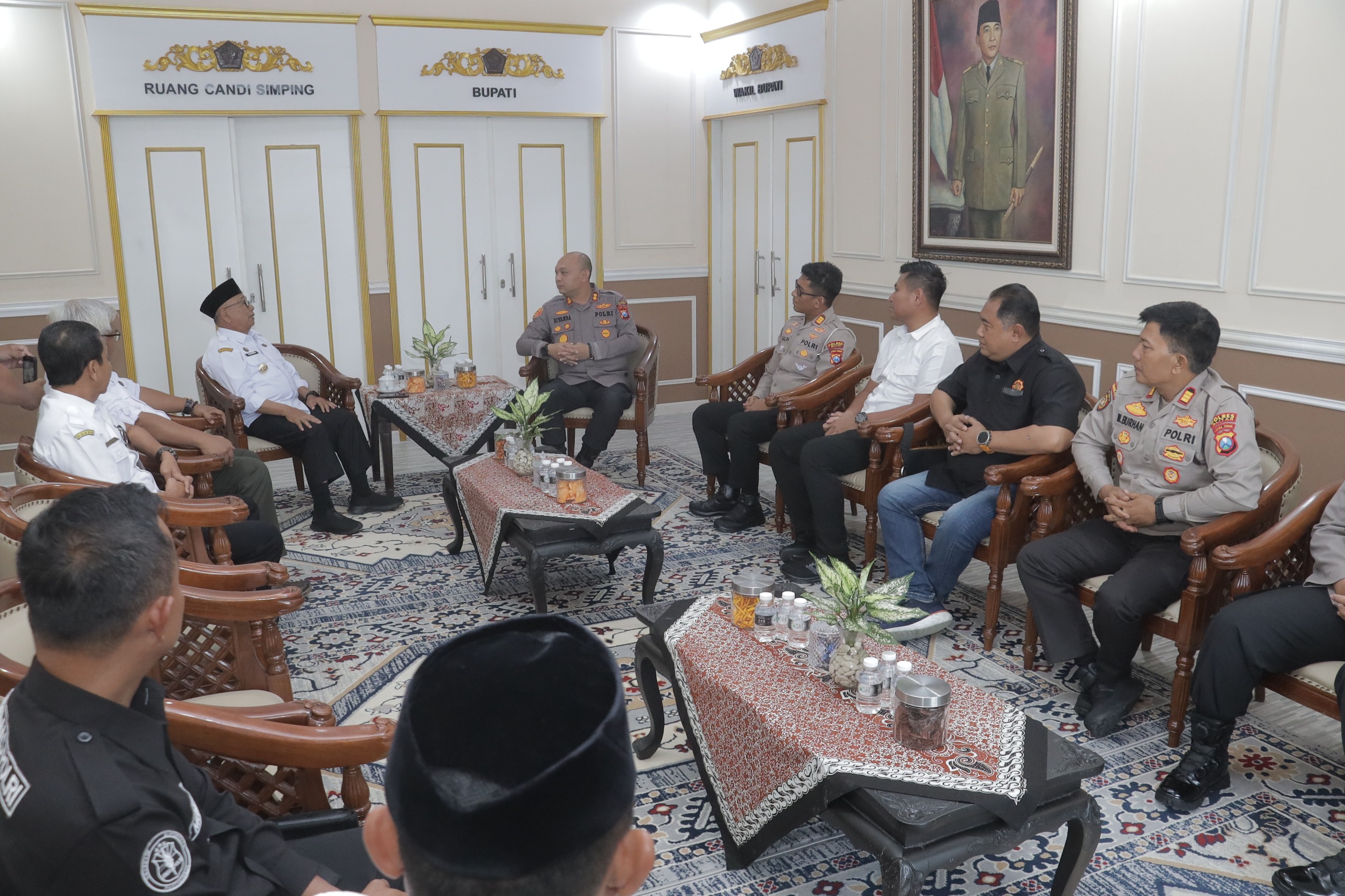 Kapolres Blitar Perkuat Sinergi dan Kolaborasi Bersama Jajaran Forkopimda