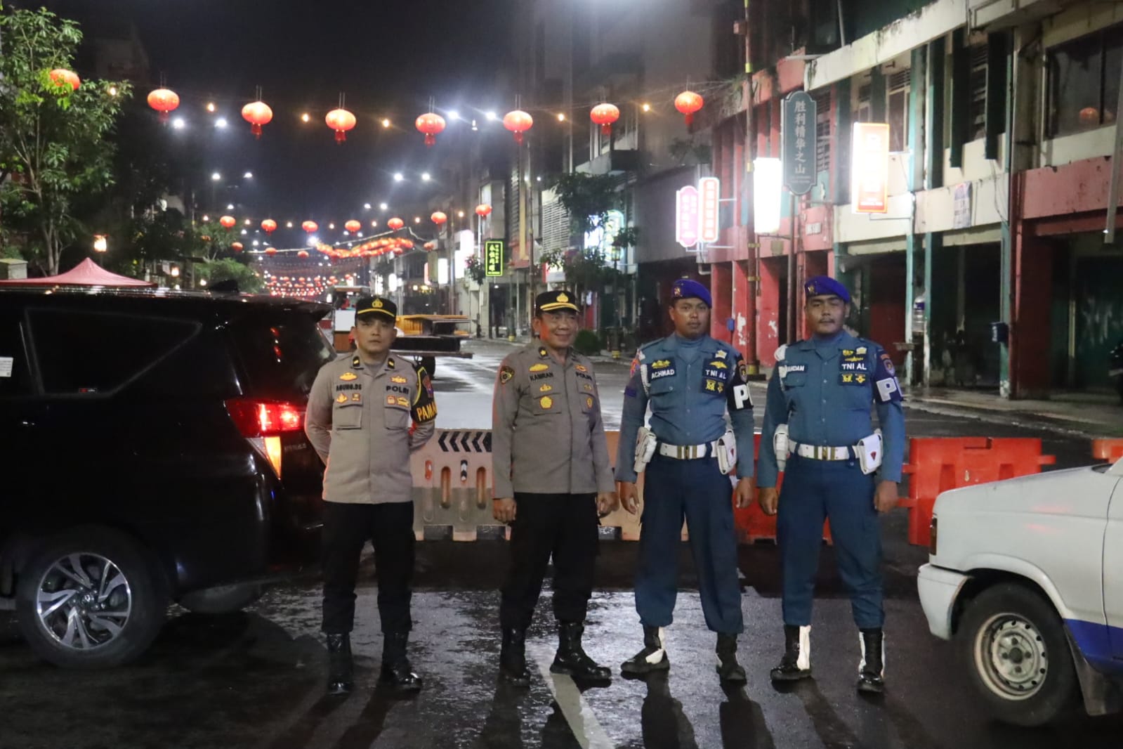 Patroli Cipkon Digelar, Polres Pelabuhan Tanjung Perak Pastikan Keamanan Malam Hari