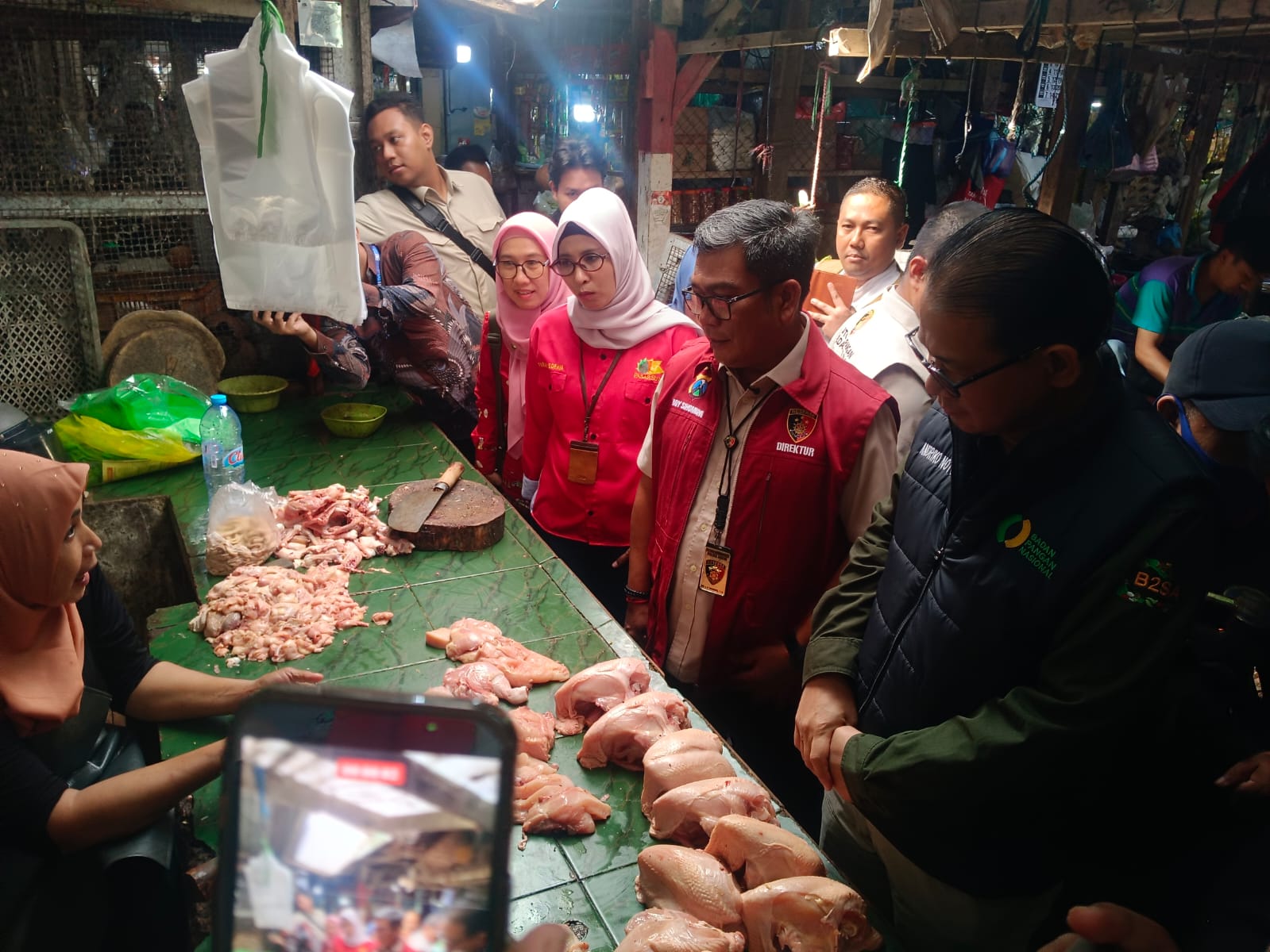 Jelang Ramadhan Satgas Pangan Polda Jatim Sidak Sejumlah Pasar di Surabaya