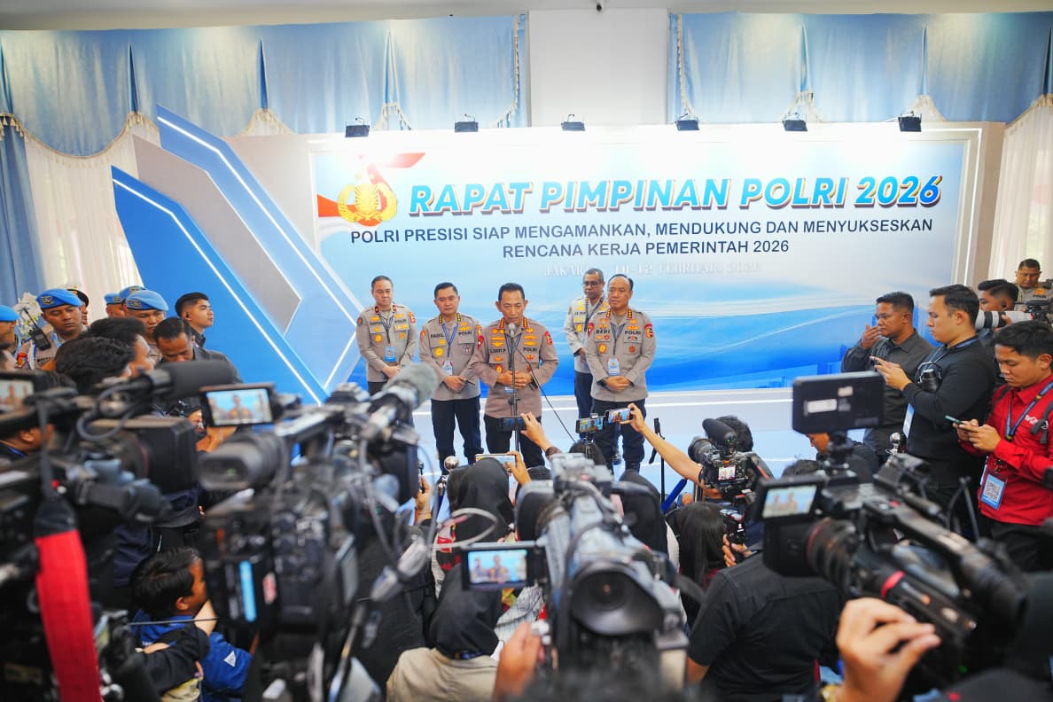 Beri Arahan di Rapim Polri, Kapolri Tegaskan Dukung-Kawal Penuh Program Pemerintah