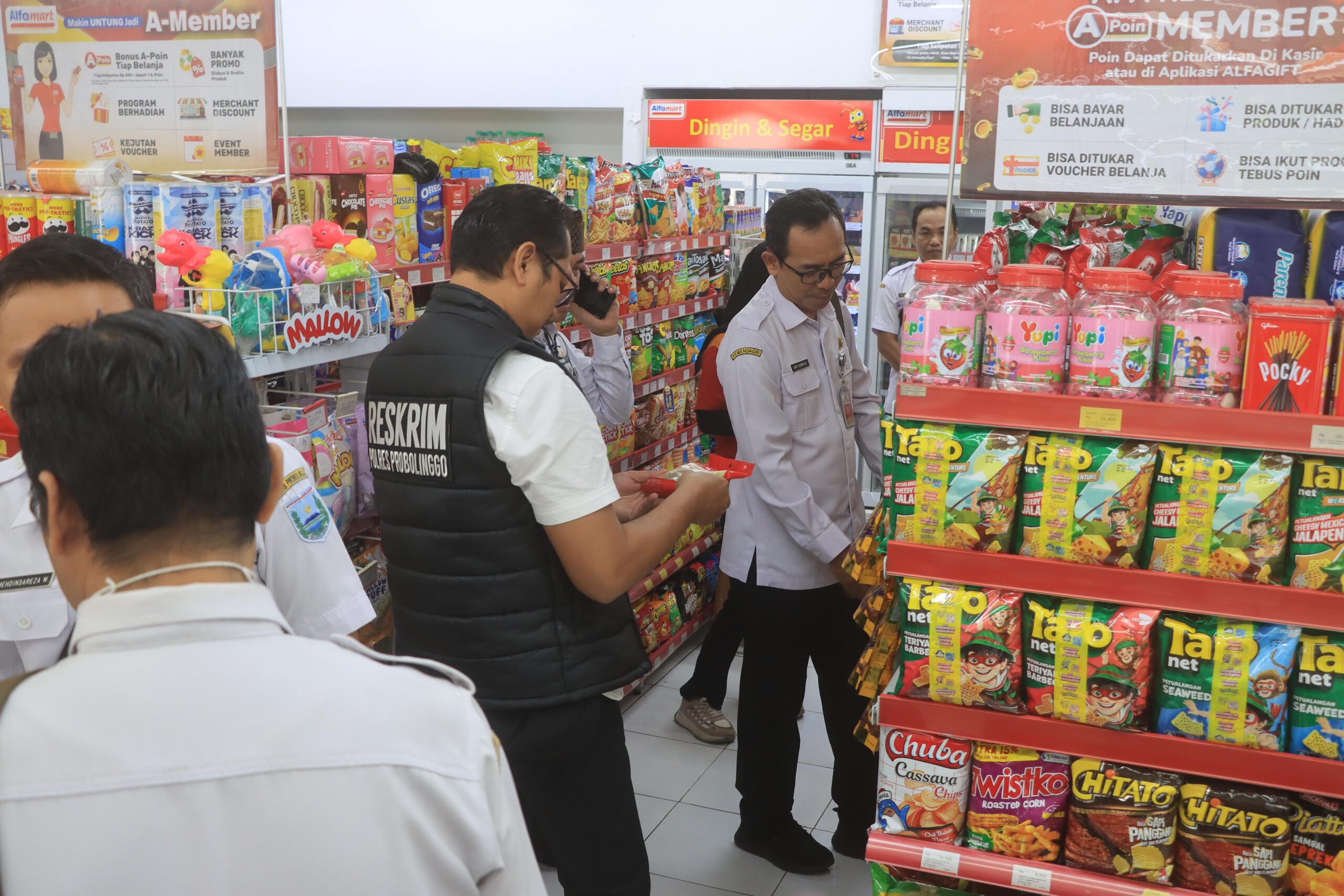 Satgas Saber Polres Probolinggo Pastikan Harga dan Stok Sembako Hingga BBM Aman Jelang Ramadhan