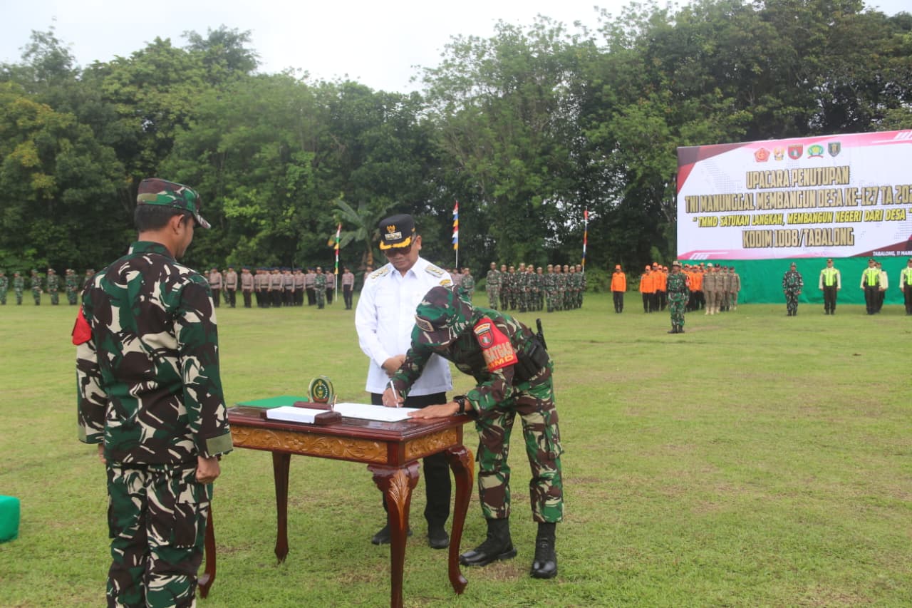 Dandim 1008/Tabalong: TMMD Bukti Nyata Sinergi TNI, Pemda dan Masyarakat