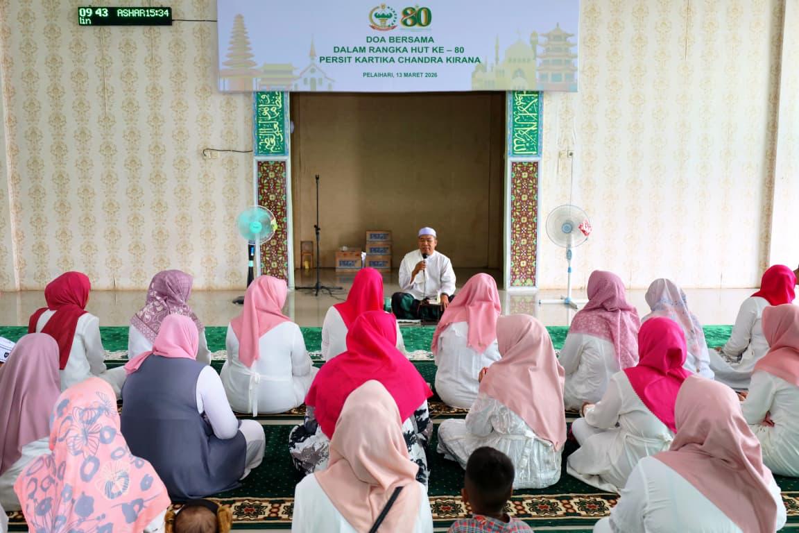 Maknai HUT Persit ke-80, Persit KCK Cabang XXXII Dim 1009 Gelar Doa Bersama