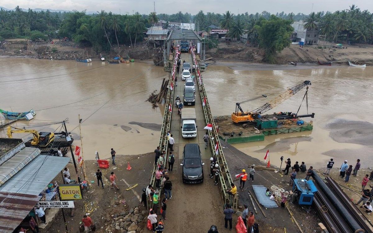 3 Jenis Jembatan Darurat Ini Rajut Kembali Konektivitas di Wilayah Terdampak
