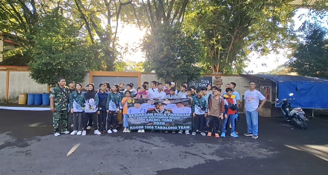 Kerja Keras Berbuah Emas, Kodim 1008/Tabalong Tampil Gemilang di Kejuaraan Karate