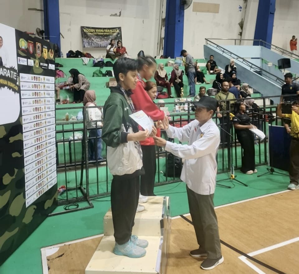 Kontingen Kodim 1002/HST Harumkan Forki HST di Kejuaraan Piala Pangdam XXII/Tambun Bungai