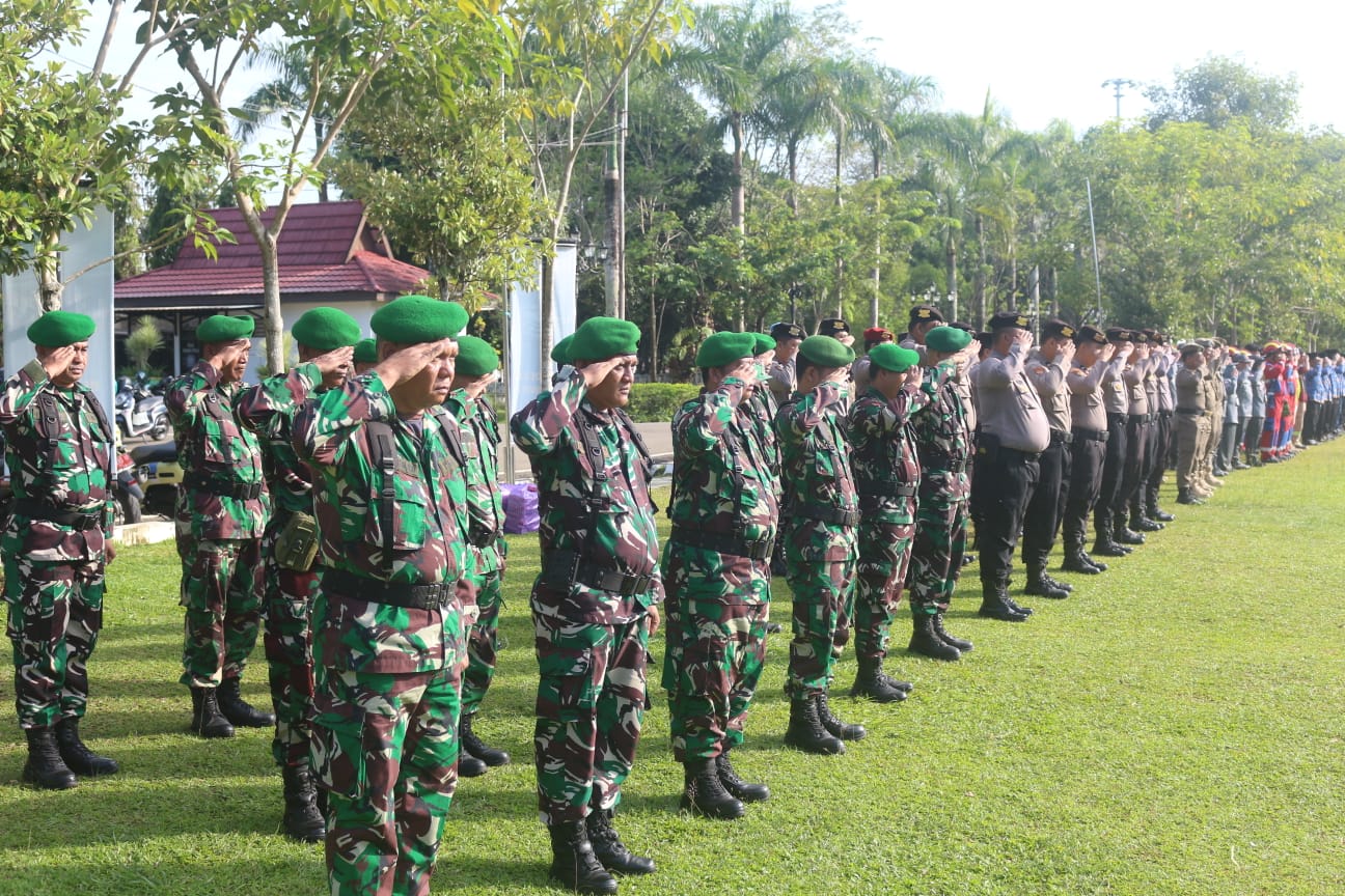 Upacara HKN Tabalong Berlangsung Khidmat, TNI Hadir Dukung Sinergitas