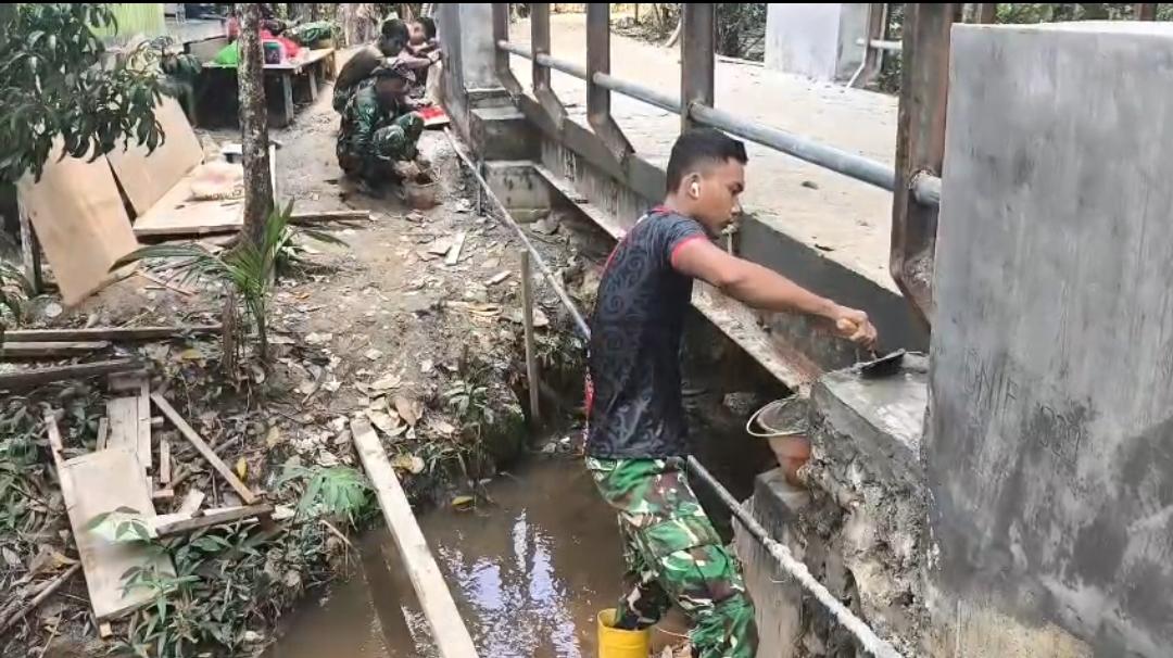 Jembatan Perintis Garuda di Desa Mangkusip Masuki Tahap Finishing, Segera Dimanfaatkan Warga