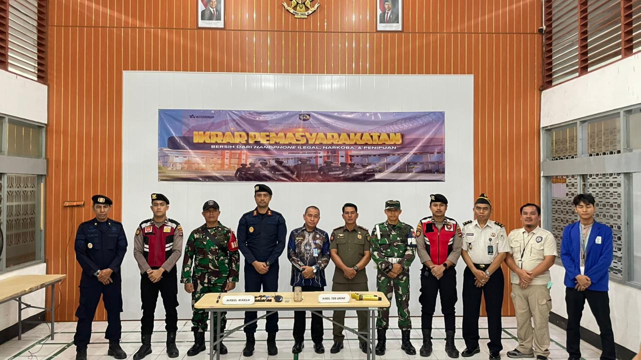TNI Siap Bersinergi Jaga Rutan Barabai Bebas dari Narkoba dan HP Ilegal