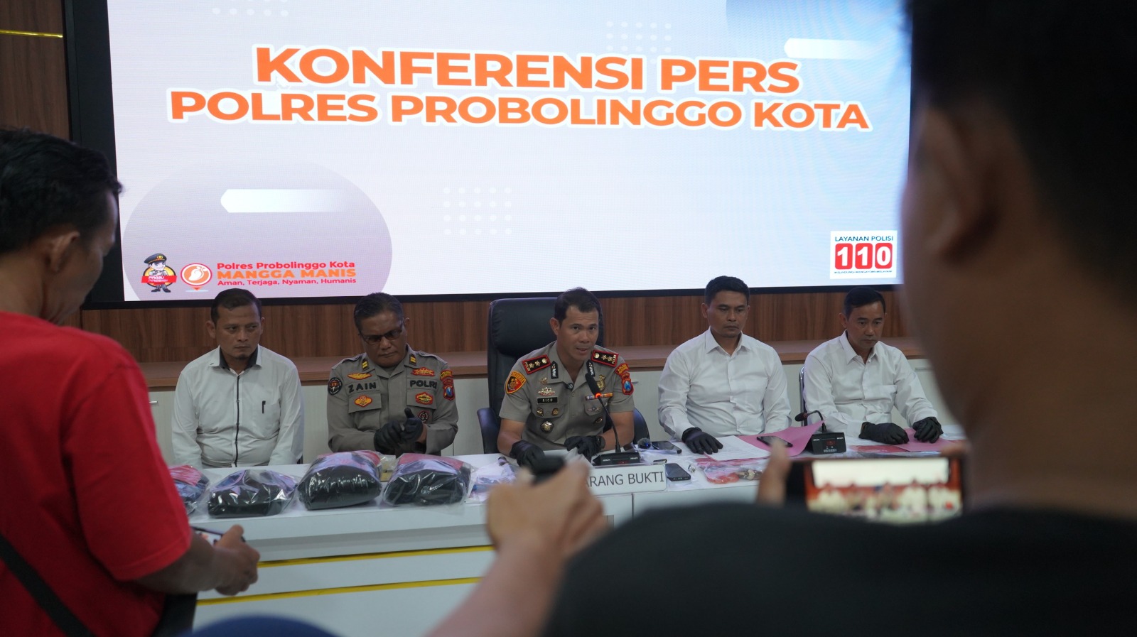 Polres Probolinggo Kota Amankan 5 orang Diduga Mafia BBM Subsidi