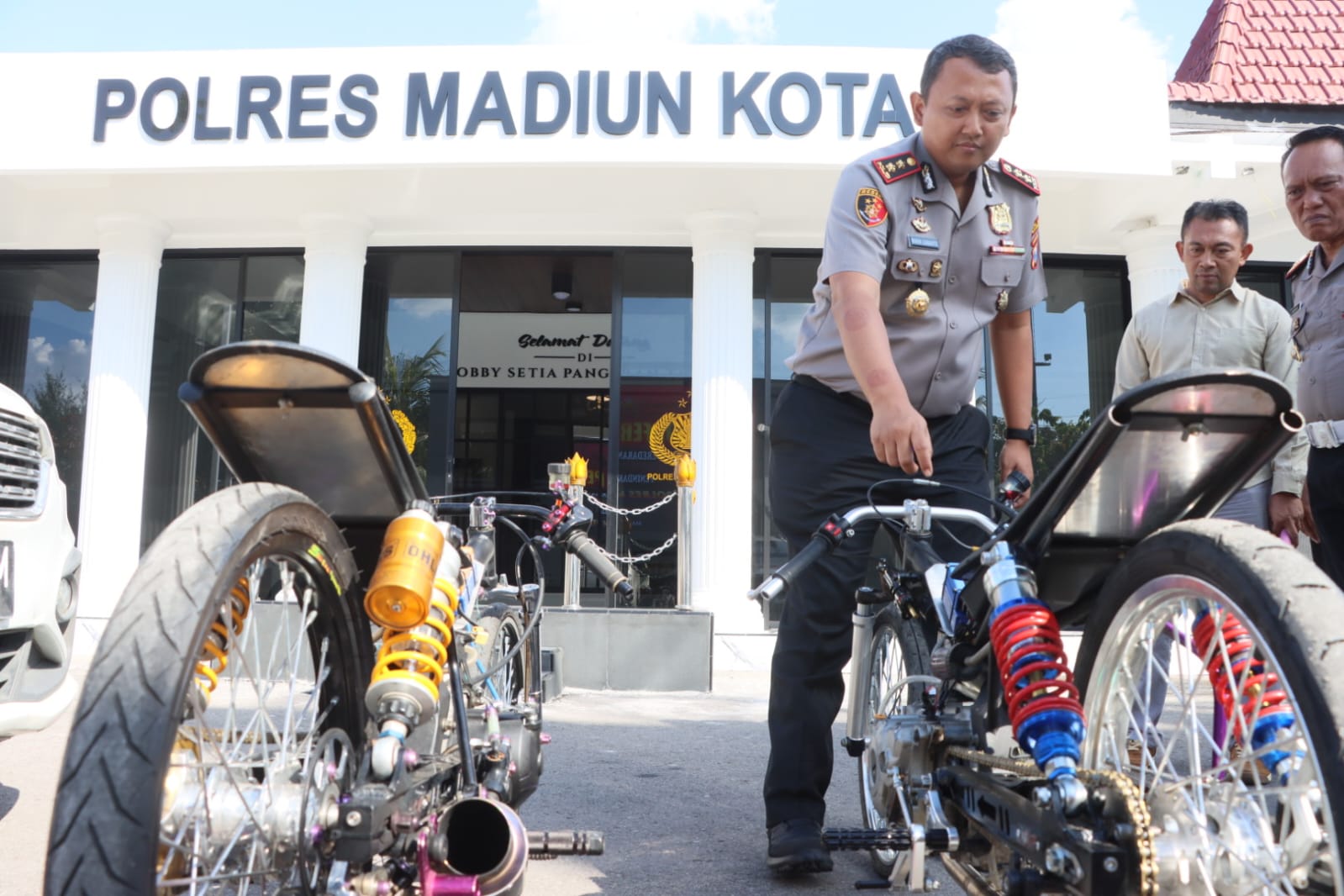 Polres Madiun Resmikan Jembatan Merah Putih Presisi, Akses Warga Kini Lebih Aman