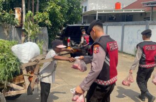 Rajut Kepedulian Sosial Idul Adha 1447 H, Korsabhara Baharkam Polri Salurkan 802 Paket Daging Kurban