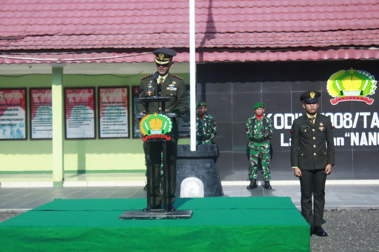 Kodim 1008/Tabalong Peringati Hari Lahir Pancasila, Kobarkan Semangat Cinta Tanah Air