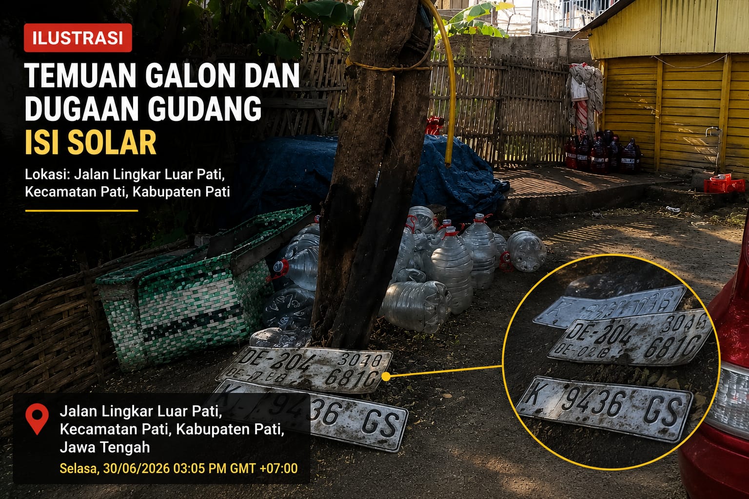 Diduga Kebal Hukum, Aktivitas Mafia Solar di Lingkar pati Beroperasi Terang-terangan
