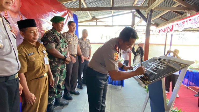 Kapolres Probolinggo Resmikan Renovasi Polsek Bantaran dan Besuk,Tekankan Optimalisasi Pelayanan Publik